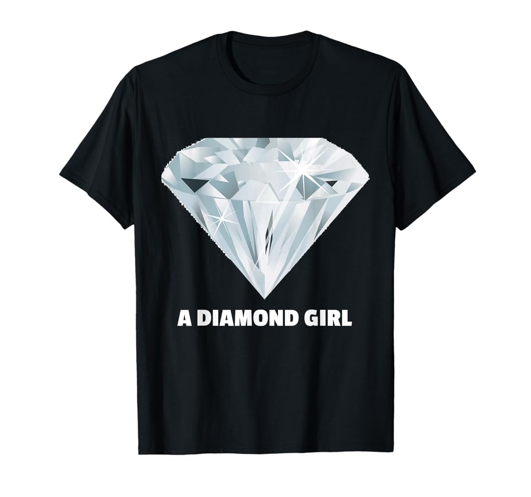 Amazon.com: DIAMOND T-SHIRT GIRL DIAMOND SHIRT T-Shirt